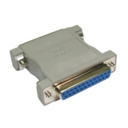 D25 (M) to D25 (F) Null Modem Adapter