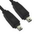 1m Firewire 4 Pin (M) to 4 Pin (M) Cable