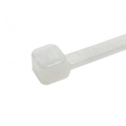  300mm x 4.8mm White Cable Tie - 100 Pack