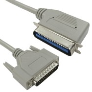 D25 (M) to 36 Centronic (M) Parallel Printer Cable