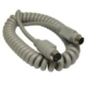 2Mtr Coiled PS/2 Extension Cable