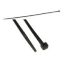 368mm x 4.8mm Black Cable Ties - 100 Pack