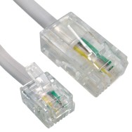1m RJ11 to RJ45 Cable - White