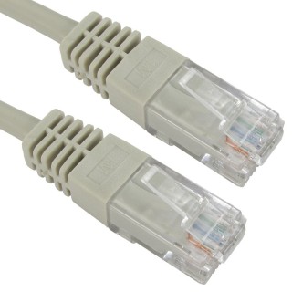 0.15m Cat5e Patch Cable - Grey
