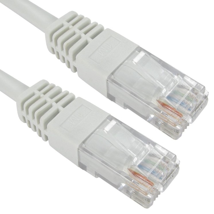0.15m Cat5e Patch Cable - White