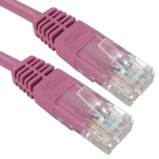 2m Cat5e Patch Cable - Pink