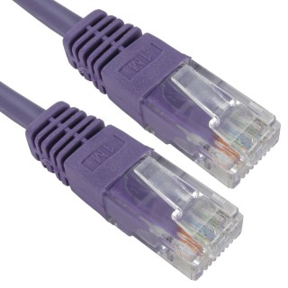 10m Cat5e Patch Cable - Violet
