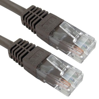 20m Cat5e Patch Cable - Brown