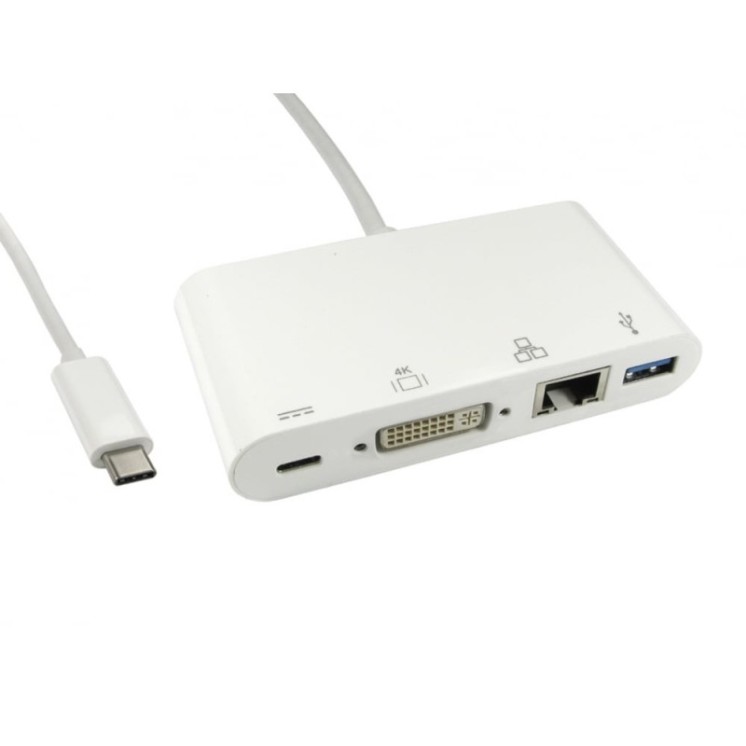 15cm Leaded USB Type-C to DVI