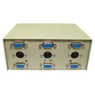 SVGA, PS/2 & AT Keyboard Switch Box