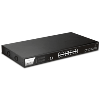 16 x 2.5 GbE Ports (4 PoE++ / 12 PoE+) & 4 x 10Gbps SFP+ Layer 2+ Manged Switch