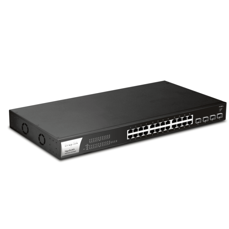 24 x GbE PoE+ ports & 4 x 10Gbps SFP+ smart switch. 140W PoE budget