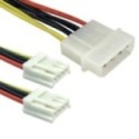Power Splitter Cable 5.25 to 2x 3.5