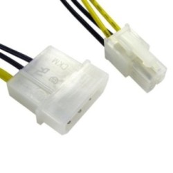 Molex to P4/64 Bit Power 4 Pin Square