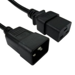 2.5m C19 to C20 Power Extension Cable