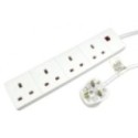 2m 4 Gang UK Power Extension