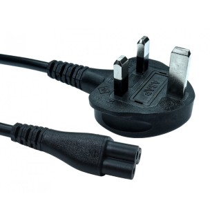 1.8Mtr UK - C5 Mains Lead
