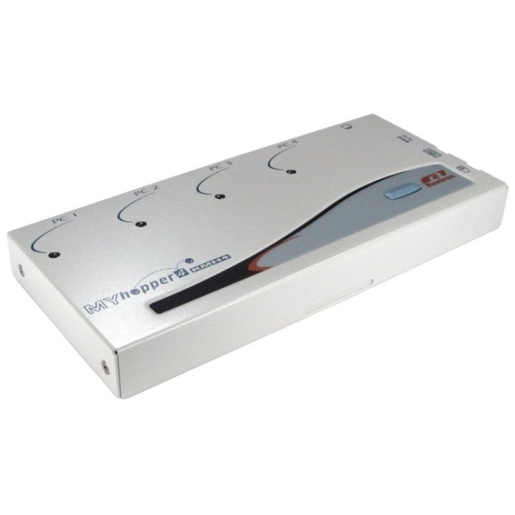 4 Port Compact KVM Switch - SVGA & PS/2