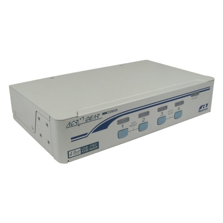 4 Port KVM Switch - SVGA & PS/2 or USB