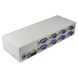 8 Port SVGA Splitter (300MHz)