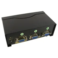 2 Port SVGA Splitter with Audio (450 MHz)