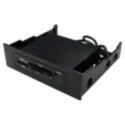 Black 3.5/5.25 Drive Bay Card Reader/Writer