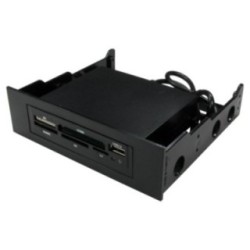 Black 3.5/5.25 Drive Bay Card Reader/Writer