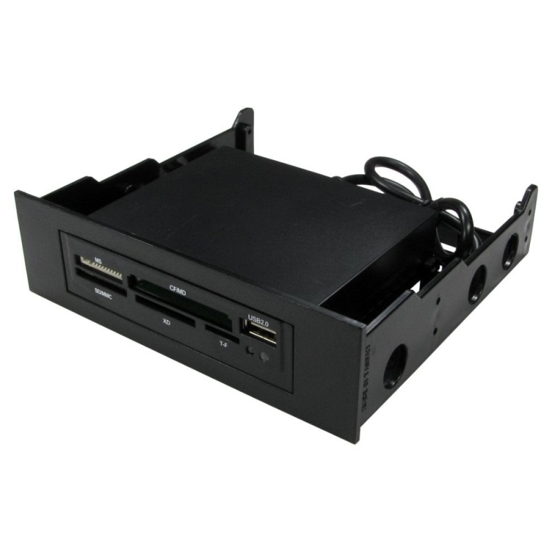 Black 3.5/5.25 Drive Bay Card Reader/Writer