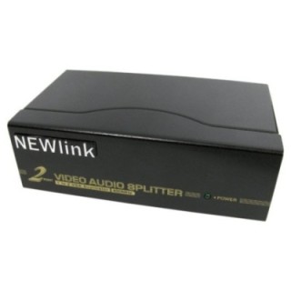 2 Port SVGA Splitter with Audio (450 MHz)
