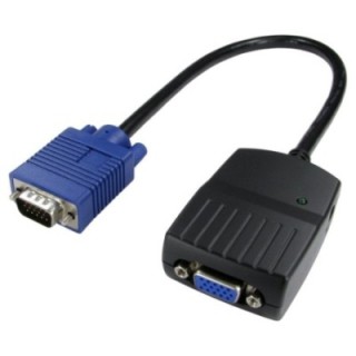 2 Way SVGA Extender/Splitter Cable - 300MHZ