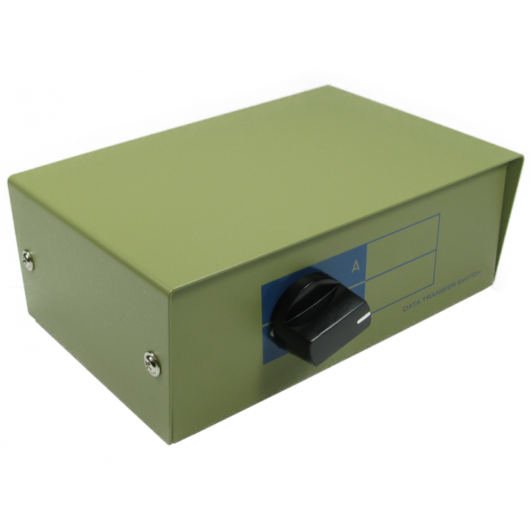 2 Port D9 (F) Serial Switch Box