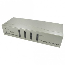 Newlink 4 Port KVM Switch with Audio - SVGA & USB