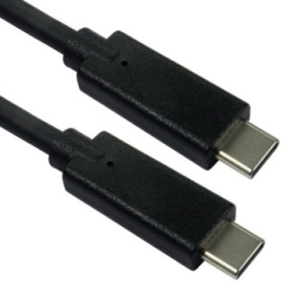 1.5m USB 10Gbps Type C (M) to Type C (M) Cable 100W - Black