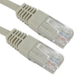 0.5m Cat5e Patch Cable - Grey