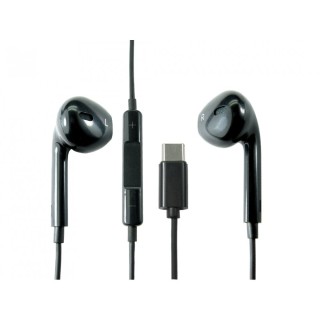 USB Type C passive stereo earphones with MIC