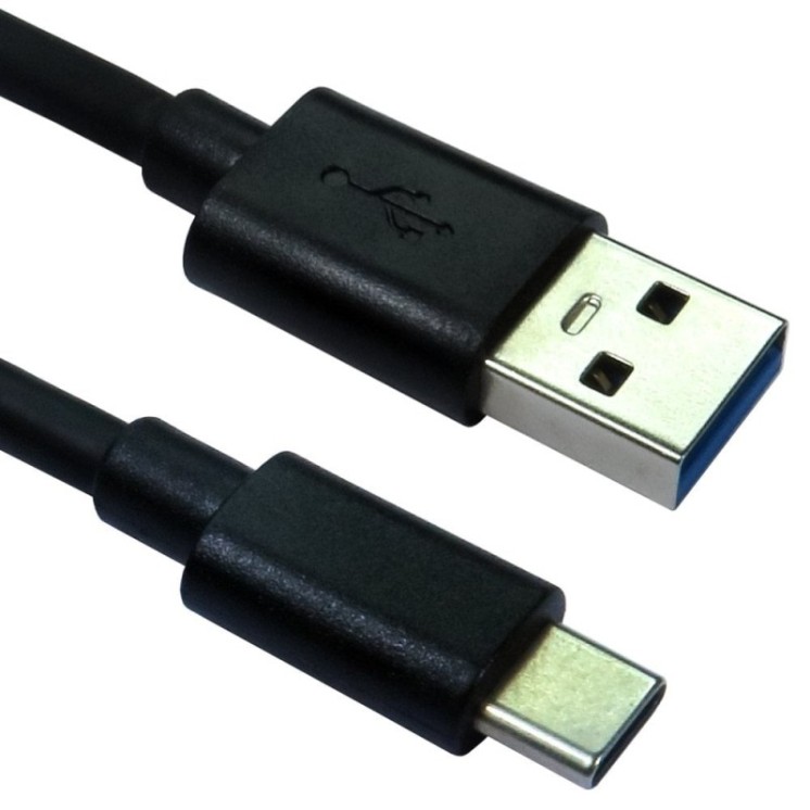 1m USB 5Gbps Type C (M) To Type A (M) Cable 15W - Black