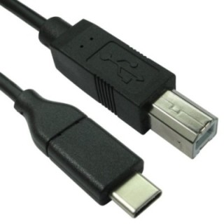 2m USB2.0 Type C to Type B Cable