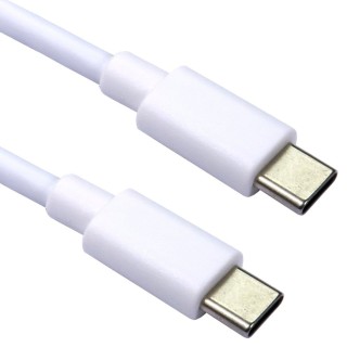1m 5 Gbps Type C (M) to Type C (M) Cable 15W - White