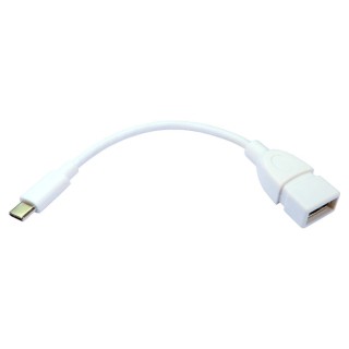 15cm 5 Gbps Type C (M) to Type A (F) Cable 15W - White