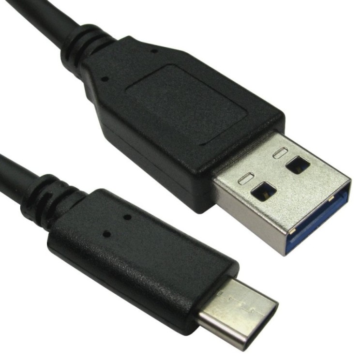 0.5m USB 10Gbps Type C (M) to Type A (M) Cable