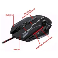  7 Button USB Wired Gaming Mouse