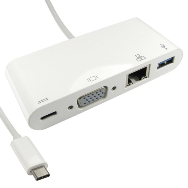 15cm Leaded USB Type C to VGA