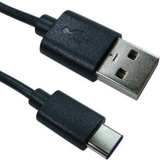 1m USB 2.0 Type C (M) to Type A (M) Cable