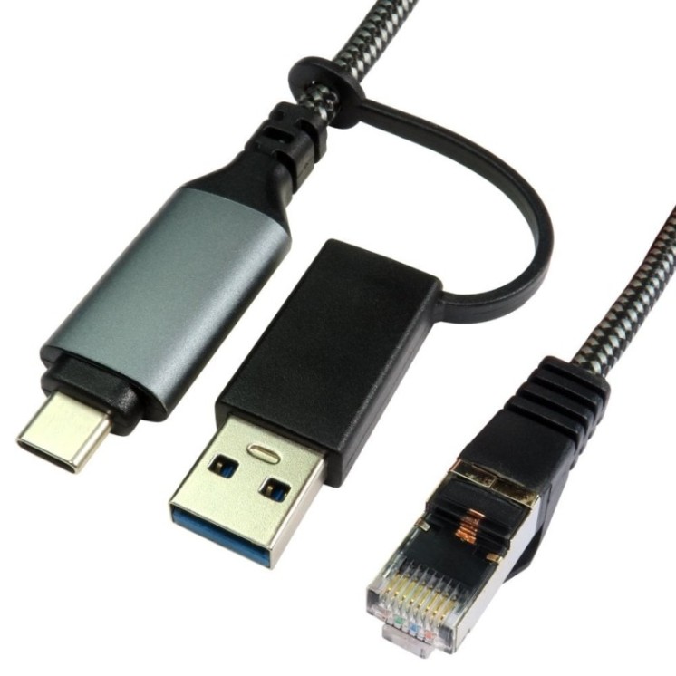3m USB-C to RJ45 Gigabit Ethernet Cable