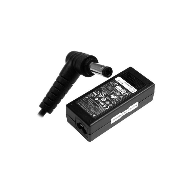 Original Delta 65W Laptop Power Adapter with 5.5 x 2.5 mm tip and power cable