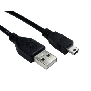 5m USB2.0 Type A (M) to Mini B (M) Cable