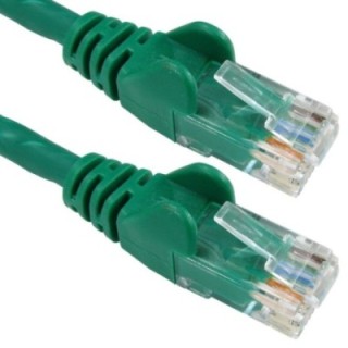 0.5m Economy Gigabit Networking Cable - Green