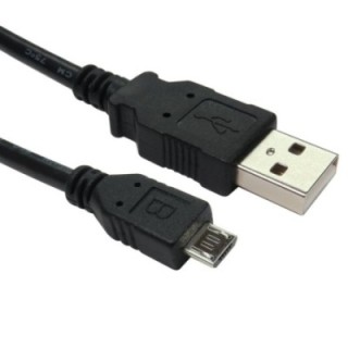 1.8m USB 2.0 Type A (M) to Micro B (M) Data Cable