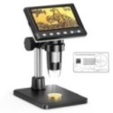 Digital Magnification Microscope with 8 Adjustable LEDs for Science and Education