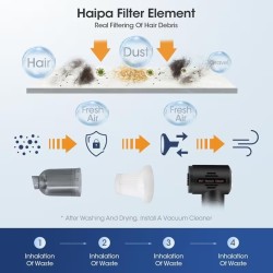 Electric Air Duster Cleaner – 2‑in‑1 Laptop-Keyboard Cordless Mini Vacuum & Air Blower with LED Light